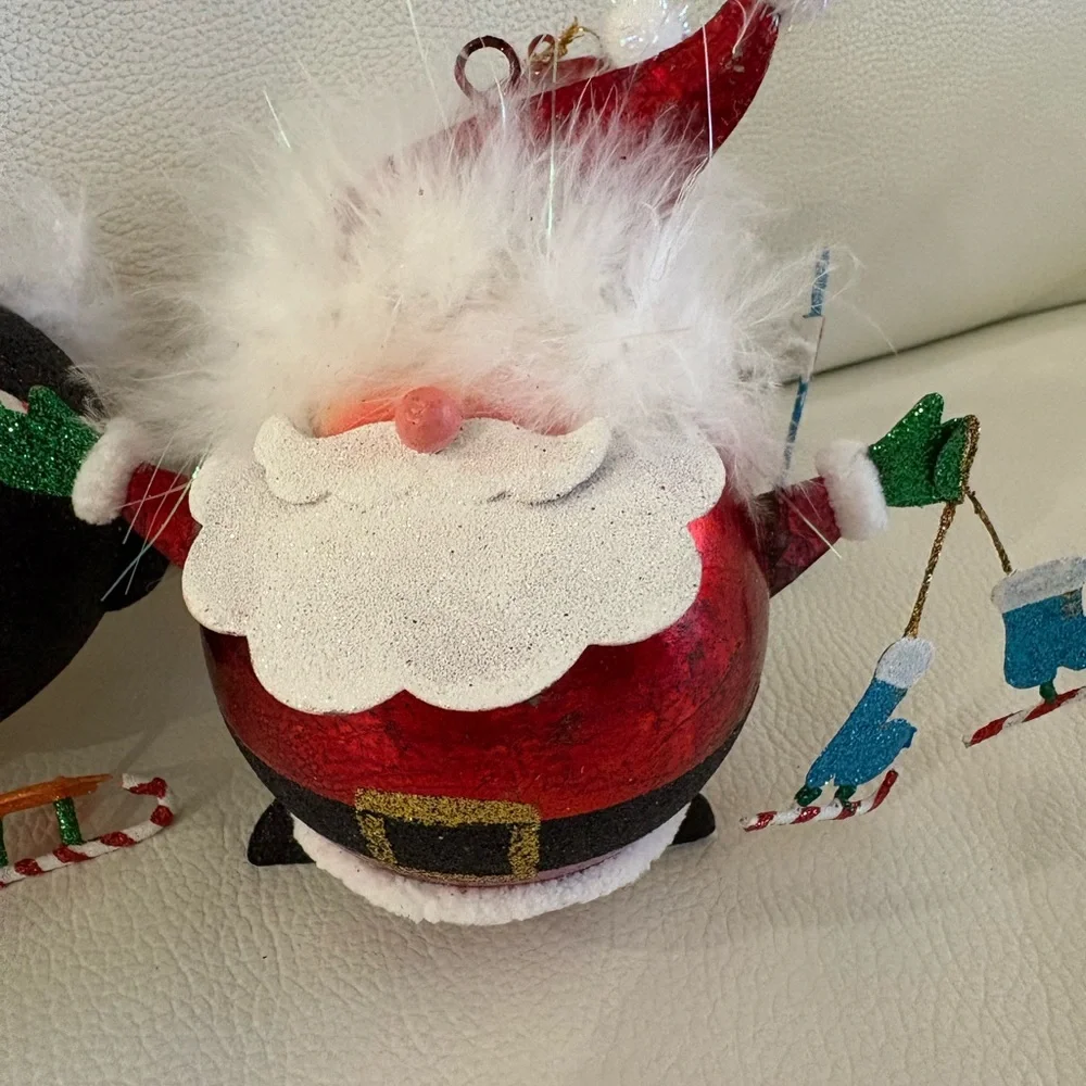 Festive Christmas Ornaments Set